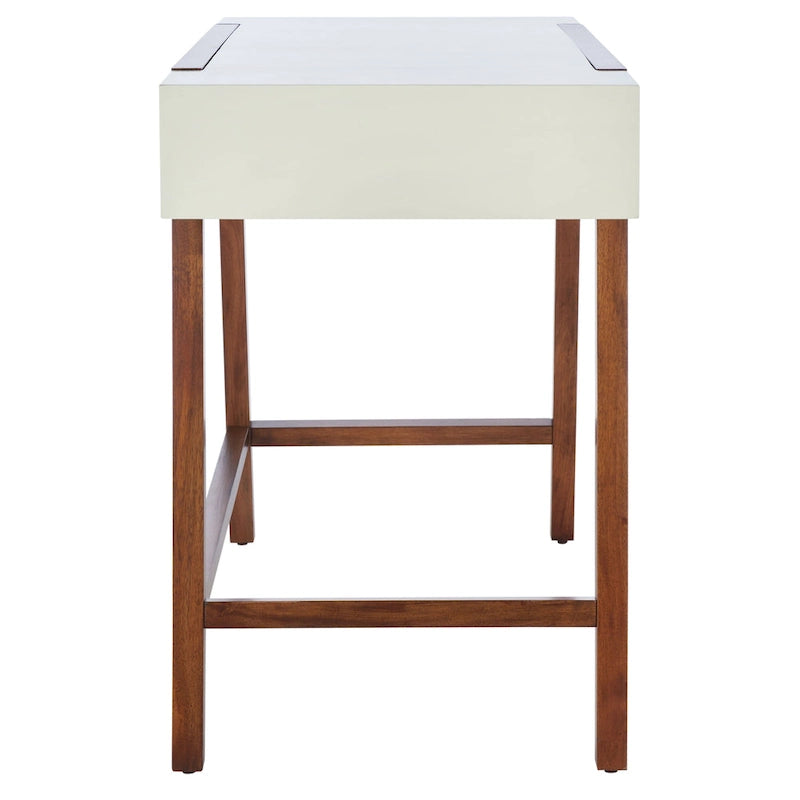 Bureau de style Mid-Century avec cadre en noyer