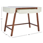 Bureau de style Mid-Century avec cadre en noyer