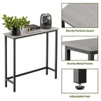 Console étroite – Table d'entrée mince pour couloir, chambre, salon ou vestibule