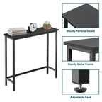 Console étroite – Table d'entrée mince pour couloir, chambre, salon ou vestibule