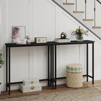 Console étroite – Table d'entrée mince pour couloir, chambre, salon ou vestibule