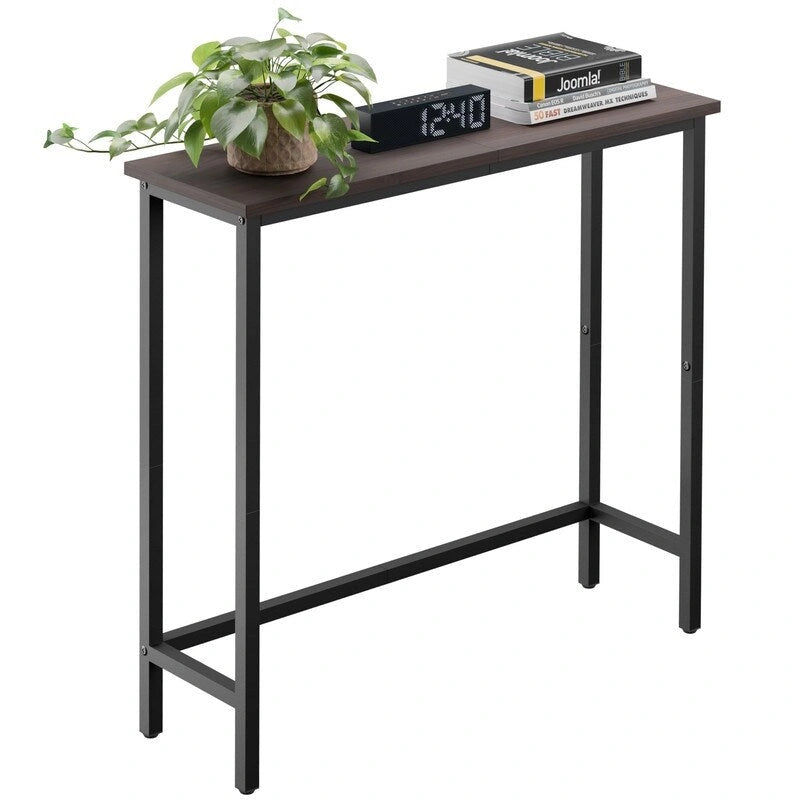 Console étroite – Table d'entrée mince pour couloir, chambre, salon ou vestibule