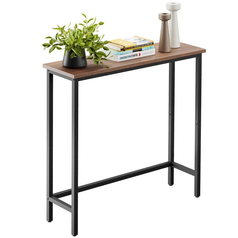 Console étroite – Table d'entrée mince pour couloir, chambre, salon ou vestibule