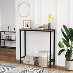 Console étroite – Table d'entrée mince pour couloir, chambre, salon ou vestibule