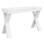 Bureau 1 tiroir avec pieds croisés