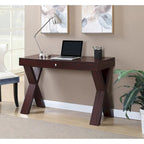 Bureau 1 tiroir avec pieds croisés