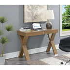 Bureau 1 tiroir avec pieds croisés