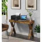 Bureau 1 tiroir avec pieds croisés