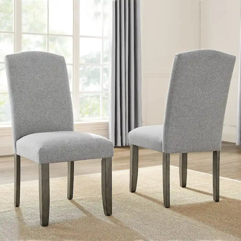 Ensemble de salle à manger 7 pièces avec plateau en placage de marbre et chaises rembourrées