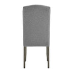 Ensemble de salle à manger 7 pièces avec plateau en placage de marbre et chaises rembourrées