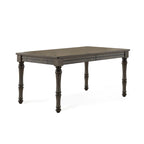 Table à manger en bois Lockwood de 80 pouces - Gris
