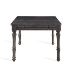 Table à manger en bois Lockwood de 80 pouces - Gris