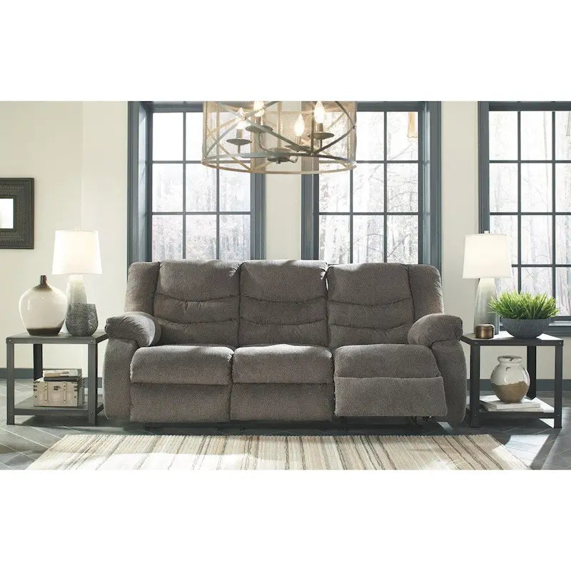 Canapé inclinable contemporain gris