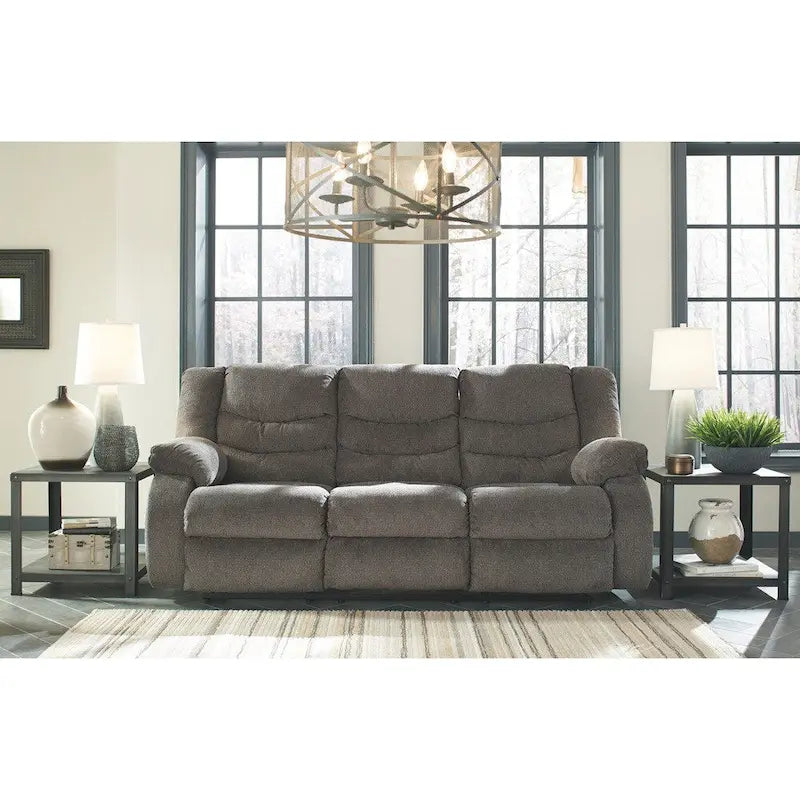 Canapé inclinable contemporain gris