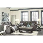 Canapé inclinable contemporain gris
