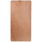 Table pliante rectangulaire en bois de 6 pieds