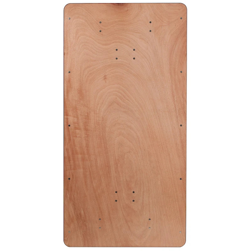 Table pliante rectangulaire en bois de 6 pieds