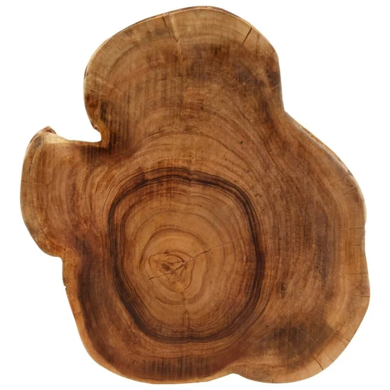 Table basse en acacia massif 23,6x21,7x9,8