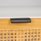 Meuble TV/multimédia 2 tiroirs, 1 étagère, pour TV jusqu'à 55", 122 x 41 x 43 cm