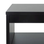 Meuble TV/multimédia 2 tiroirs, 1 étagère, pour TV jusqu'à 55", 122 x 41 x 43 cm