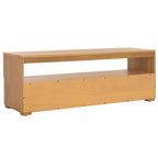 Meuble TV/multimédia 2 tiroirs, 1 étagère, pour TV jusqu'à 55", 122 x 41 x 43 cm