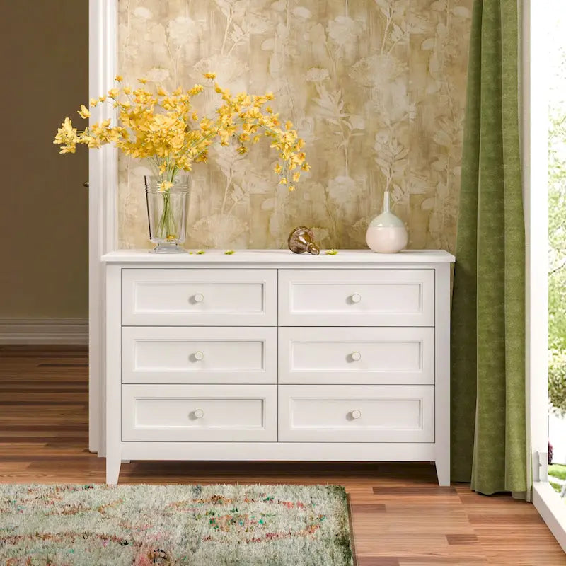 Buffet en bois avec tiroirs – 119 cm x 46 cm x 79 cm