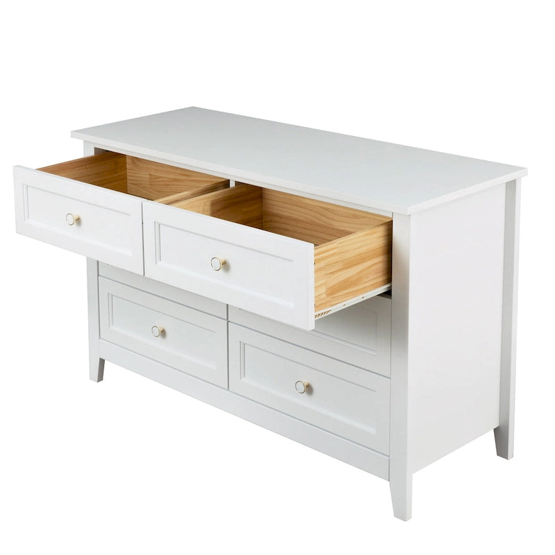 Buffet en bois avec tiroirs – 119 cm x 46 cm x 79 cm