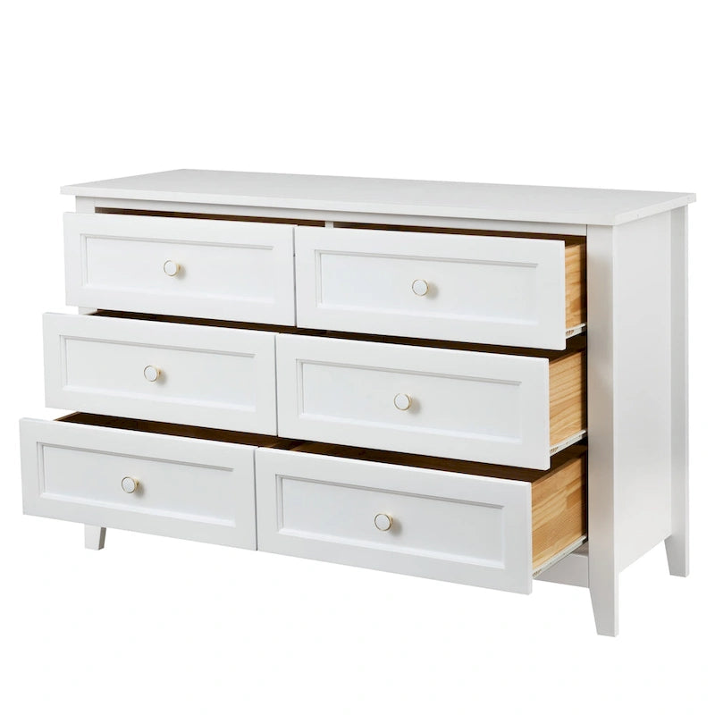 Buffet en bois avec tiroirs – 119 cm x 46 cm x 79 cm