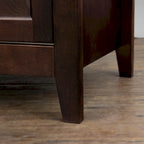 Buffet en bois avec tiroirs – 119 cm x 46 cm x 79 cm