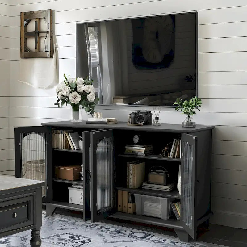 Meuble TV avec rangement pour téléviseurs jusqu'à 45 pouces