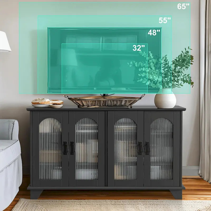 Meuble TV avec rangement pour téléviseurs jusqu'à 45 pouces