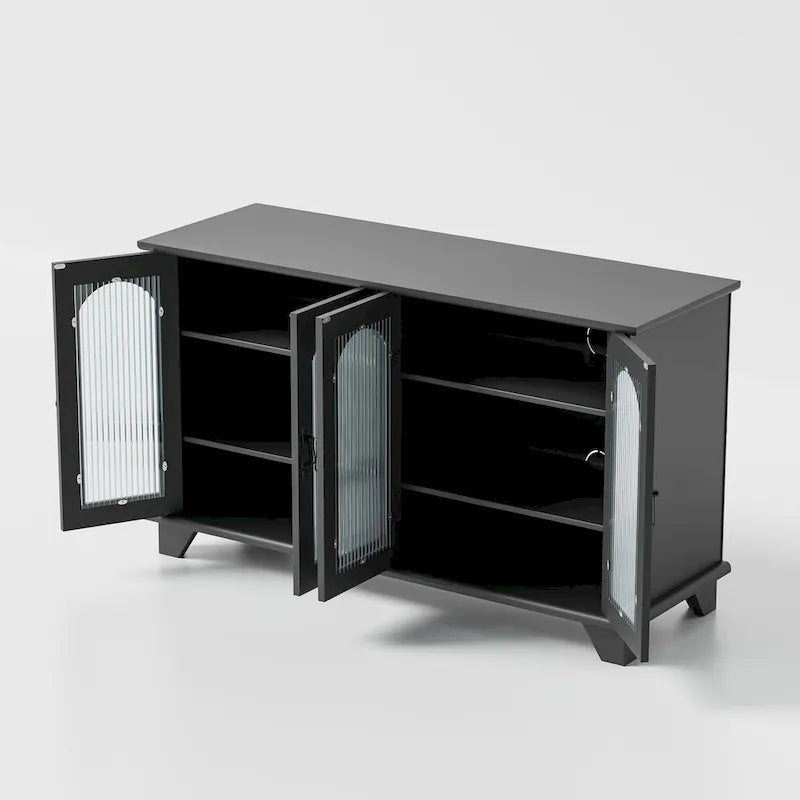 Meuble TV avec rangement pour téléviseurs jusqu'à 45 pouces