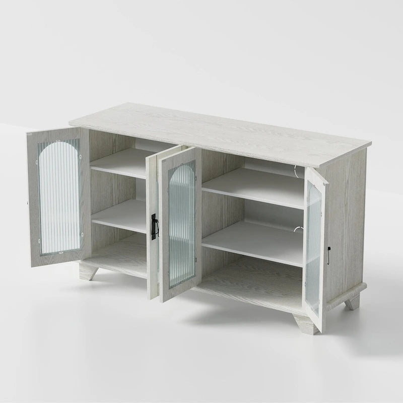 Meuble TV avec rangement pour téléviseurs jusqu'à 45 pouces