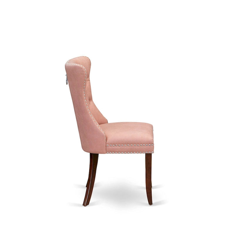 Salle à manger avec table rectangulaire et chaises rembourrées (5, 6 ou 7 pièces)