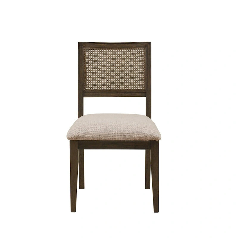 Chaise de salle à manger sans accoudoirs, lot de 2