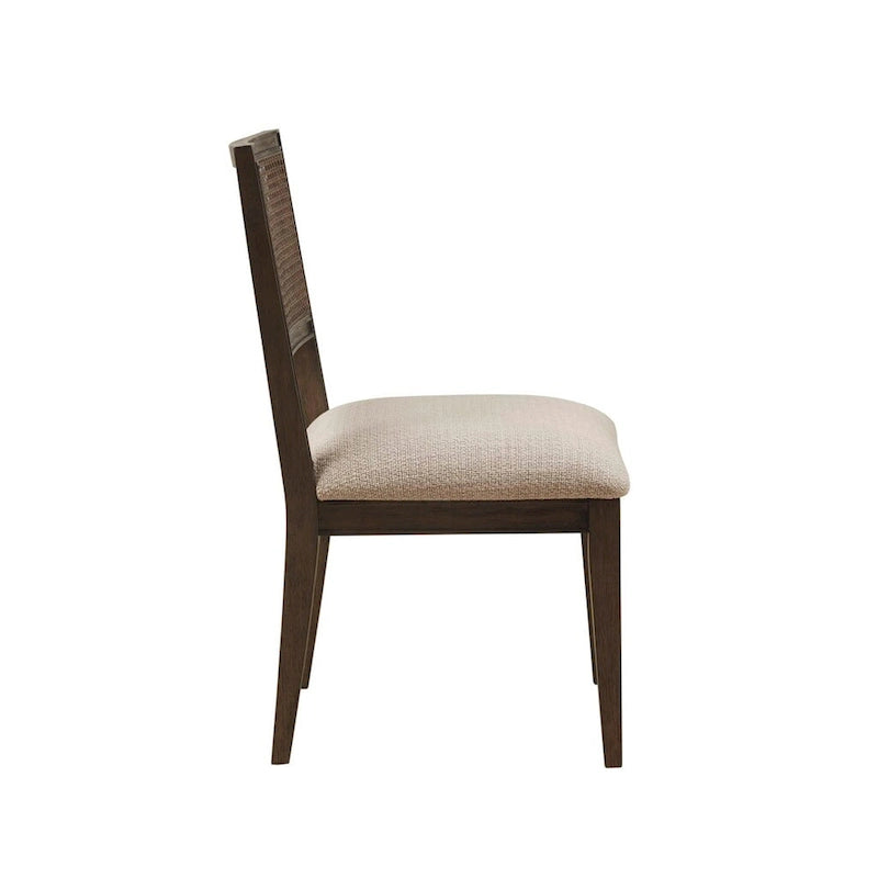 Chaise de salle à manger sans accoudoirs, lot de 2