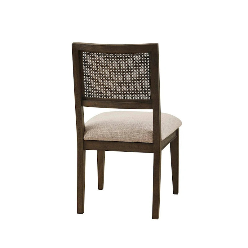 Chaise de salle à manger sans accoudoirs, lot de 2