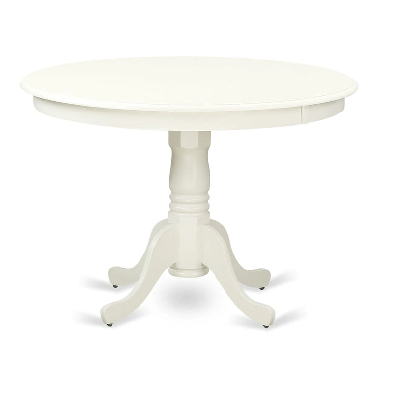 Ensemble de table à manger avec chaises en tissu de lin