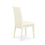 Ensemble de table à manger avec chaises en tissu de lin
